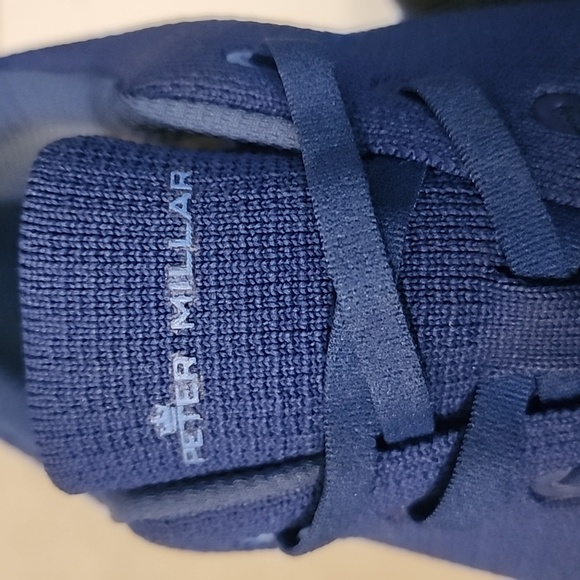 Peter Millar Cobalt Blue Tennis Shoes Size 13 Nice Overall Condition - Picture 5 of 8